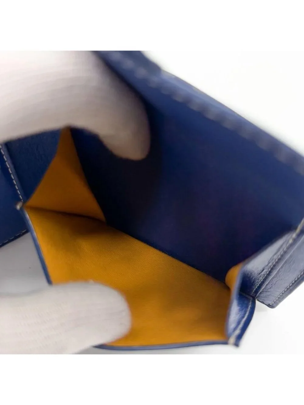 Goyard Saint Florentine Bifold Herribone Wallet
